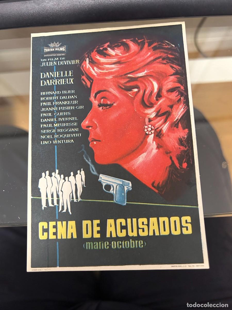 Cine: &ordm;1758 CENA DE ACUSADOS SIN PUBLICIDAD BUEN ESTADO