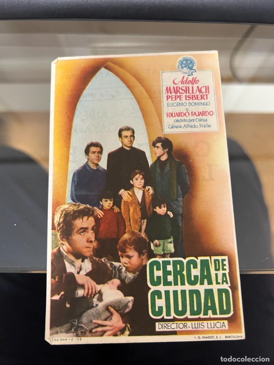 Cine: &ordm;1762 CERCA DE LA CIUDAD CINE ARENAS Y OTROS BARCELONA CON PUBLICIDAD BUEN ESTADO
