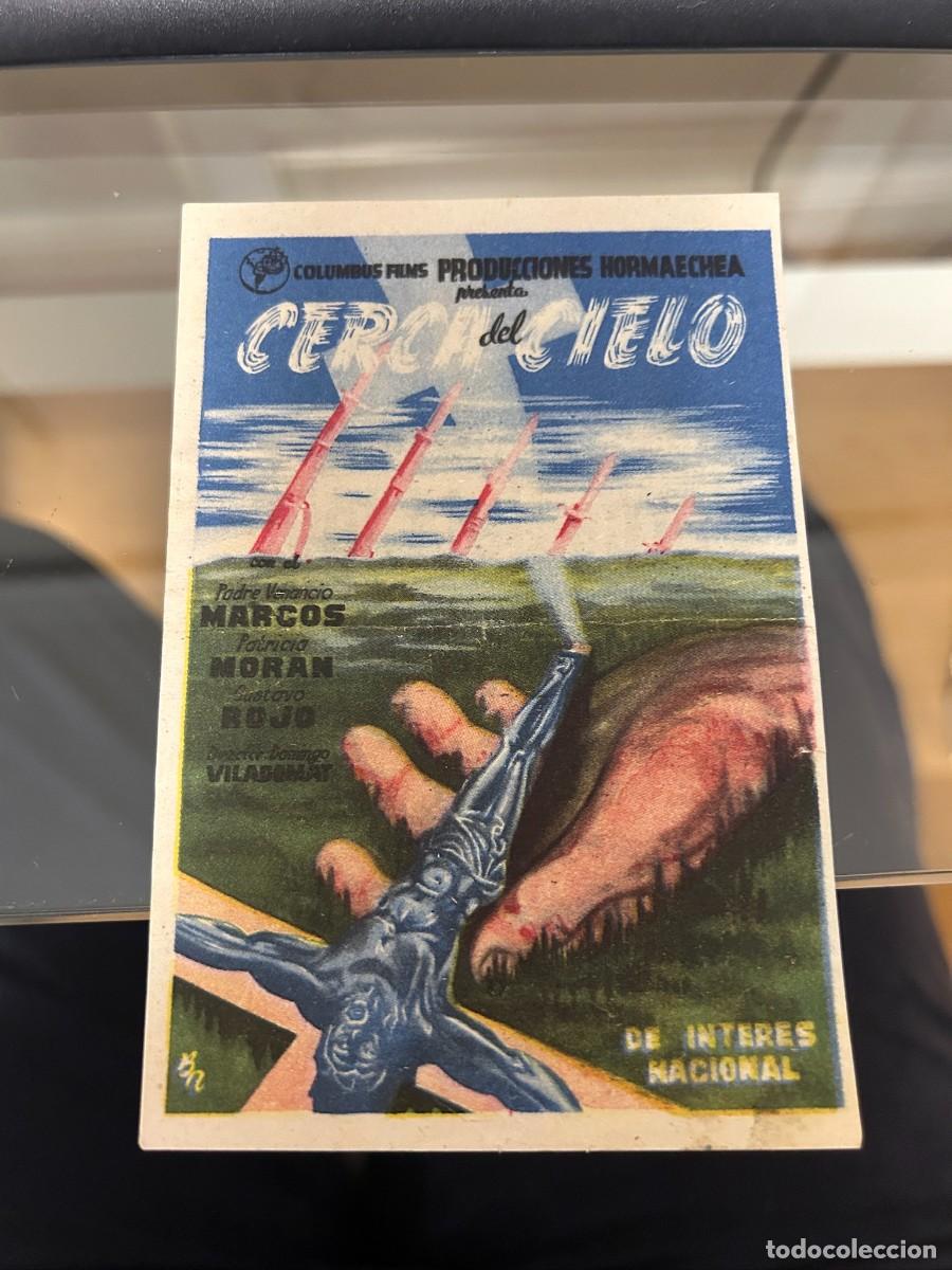 Cine: &ordm;1763 CERCA DEL CIELO SALON PARROQUIAL CON PUBLICIDAD BUEN ESTADO