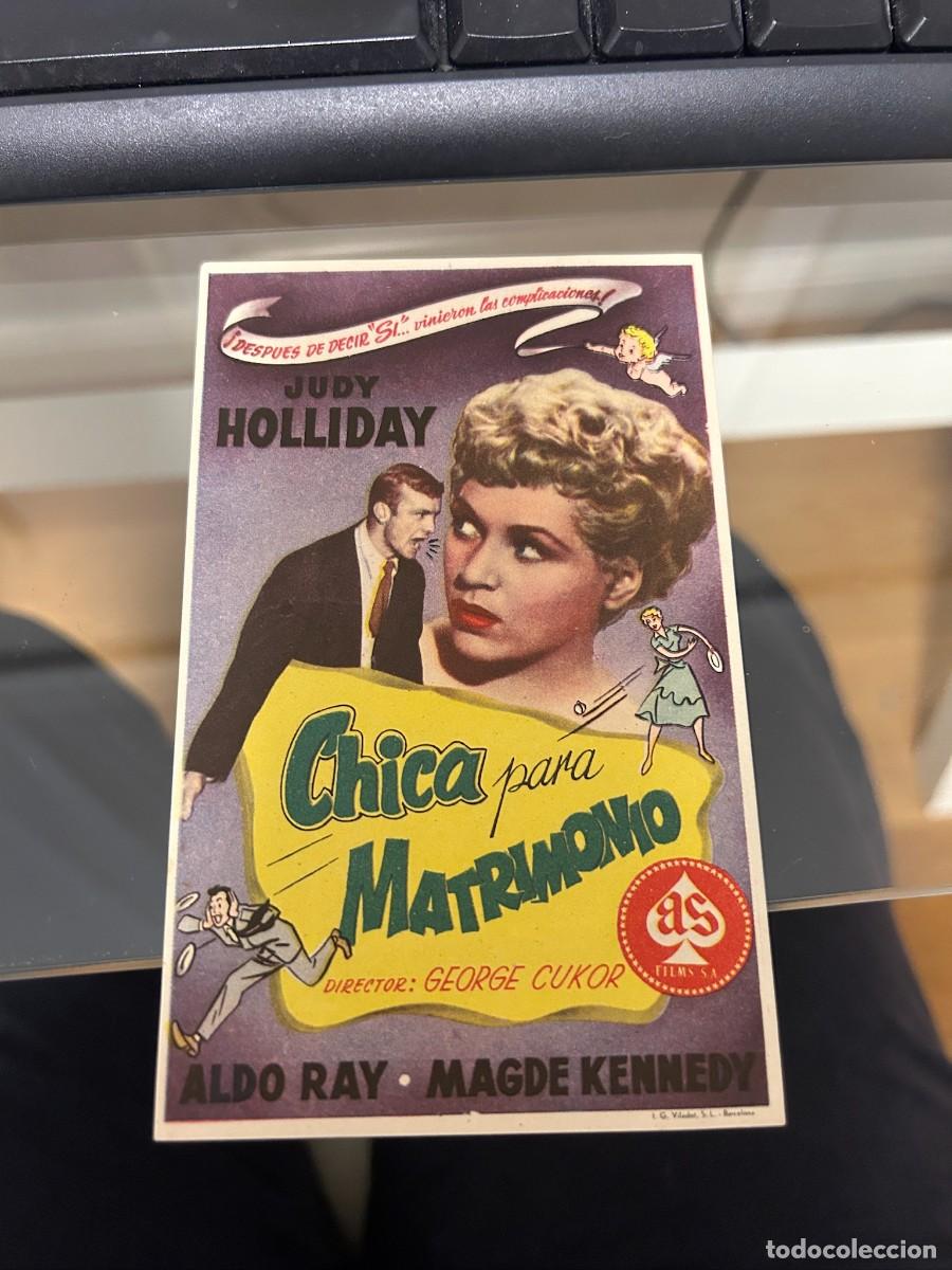 Cine: &ordm;1768 CHICA PARA MATRIMONIO SIN PUBLICIDAD BUEN ESTADO
