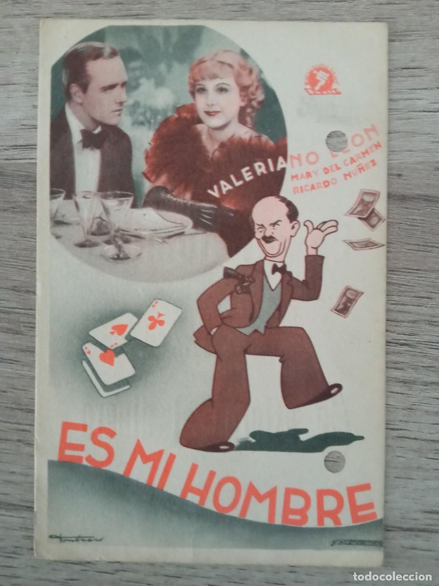Cine: ES MI HOMBRE, VALERIANO LEON, DISTRIBUIDORA SIMO, CINEMA CATALU&Ntilde;A