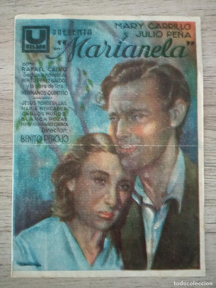 Cine: MARIANELA, MARY CARRILLO, GRAN TEATRO IRIS, ZARAGOZA