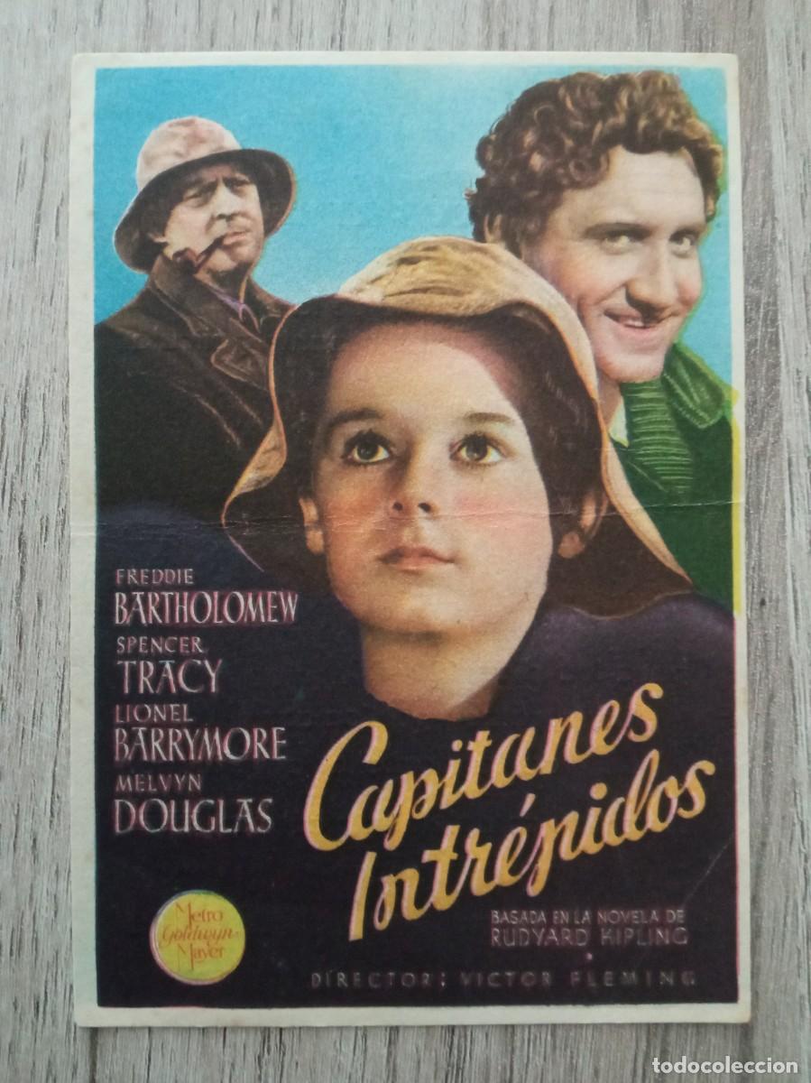 Cine: CAPITANES INTR&Eacute;PIDOS, SPENCER TRACY, CINE ESPA&Ntilde;OL, CAMBRILS