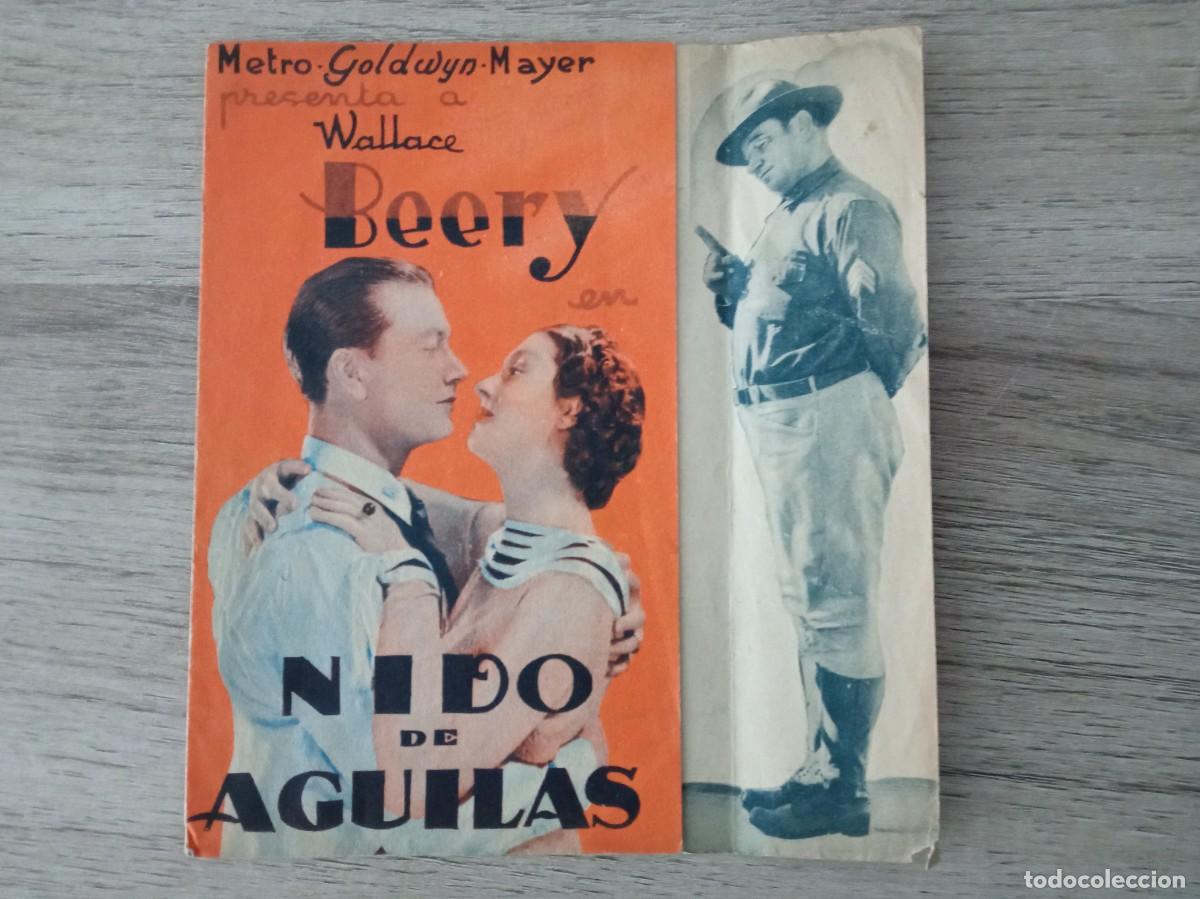 Cine: NIDO DE AGUILAS, WALLACE BEERY, TEATRO PARISIANA, ZARAGOZA