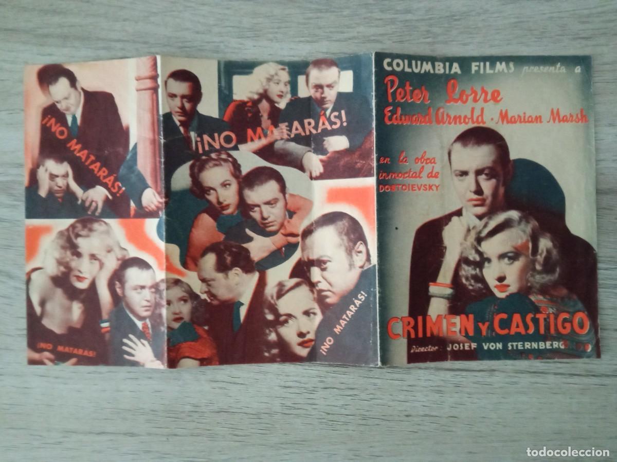 Cine: CRIMEN Y CASTIGO, PETER LORRE - Foto 3
