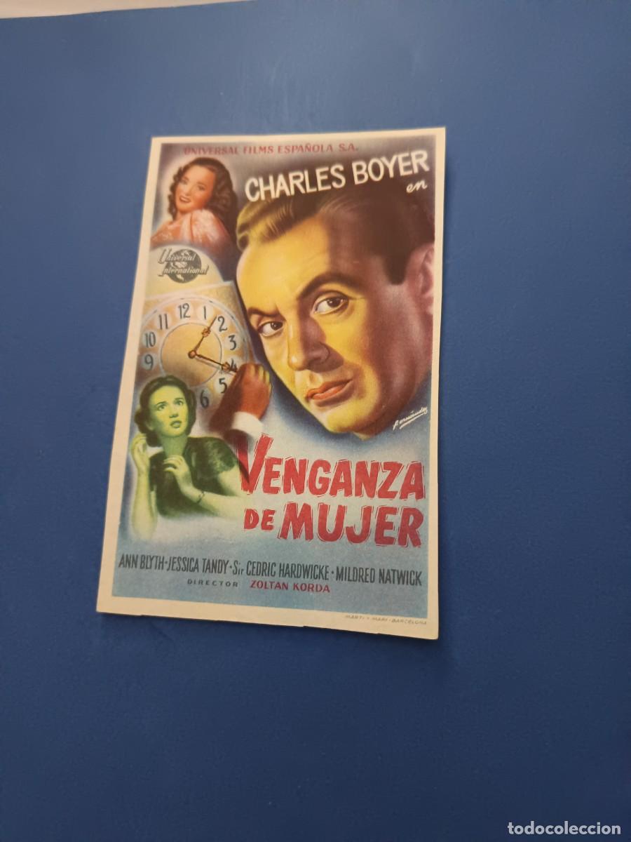 Cine: PROGRAMA DE CINE VENGANZA DE MUJER CHARLES BOYER - Foto 1