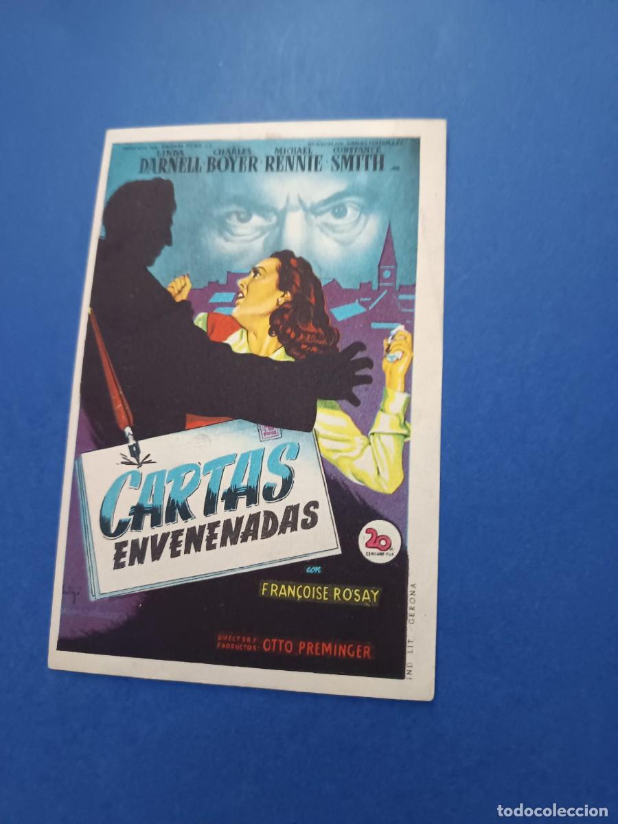 Cine: PROGRAMA DE CINE CARTAS ENVENENADAS CHARLES BOYER