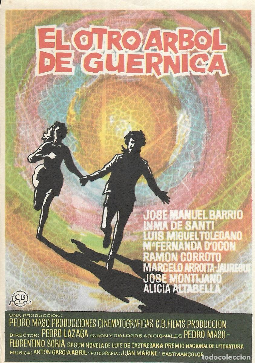 Cine: PROGRAMA DE CINE - EL OTRO &Aacute;RBOL DE GUERNICA - JOS&Eacute; MANUEL BARRIO, INMA DE SANTIS - 1969- S/P