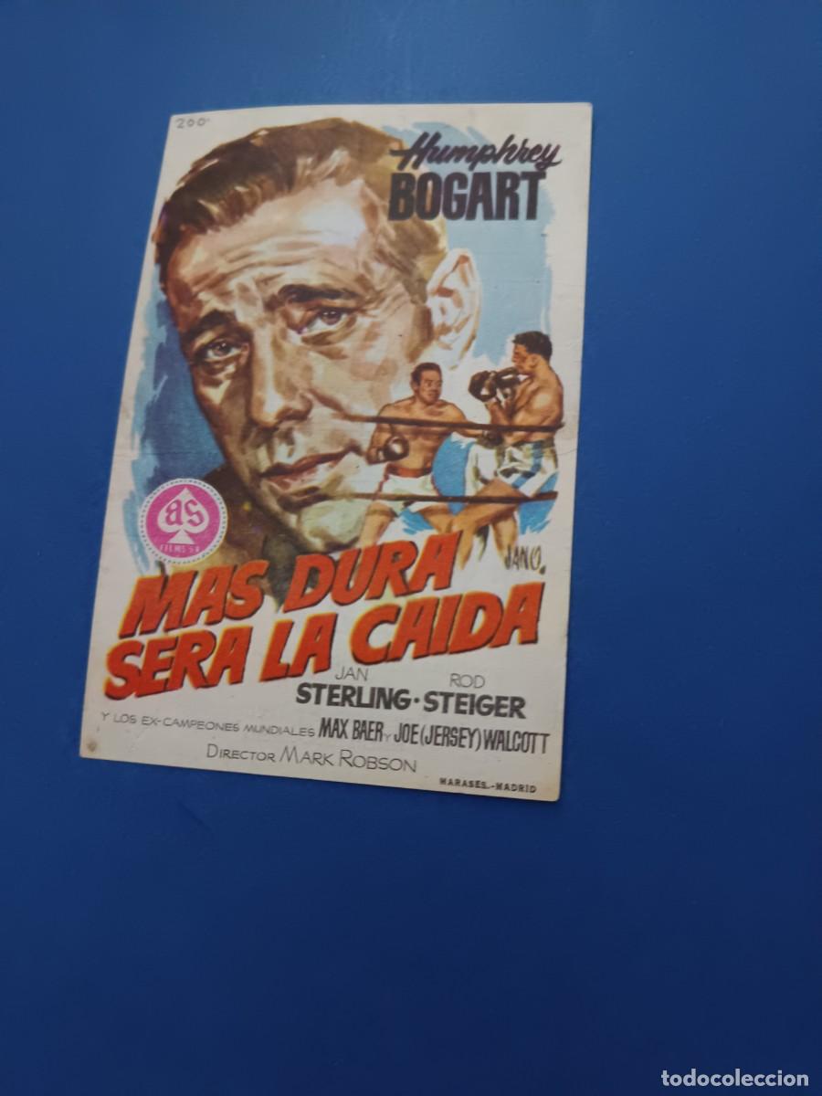 Cine: PROGRAMA DE CINE MAS DURA SERA LA CAIDA HUMPHREY BOGART