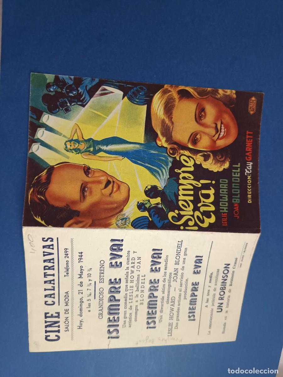 Cine: PROGRAMA DE CINE SIEMPRE EVA LESLIE HOWARD HUMPHREY BOGART