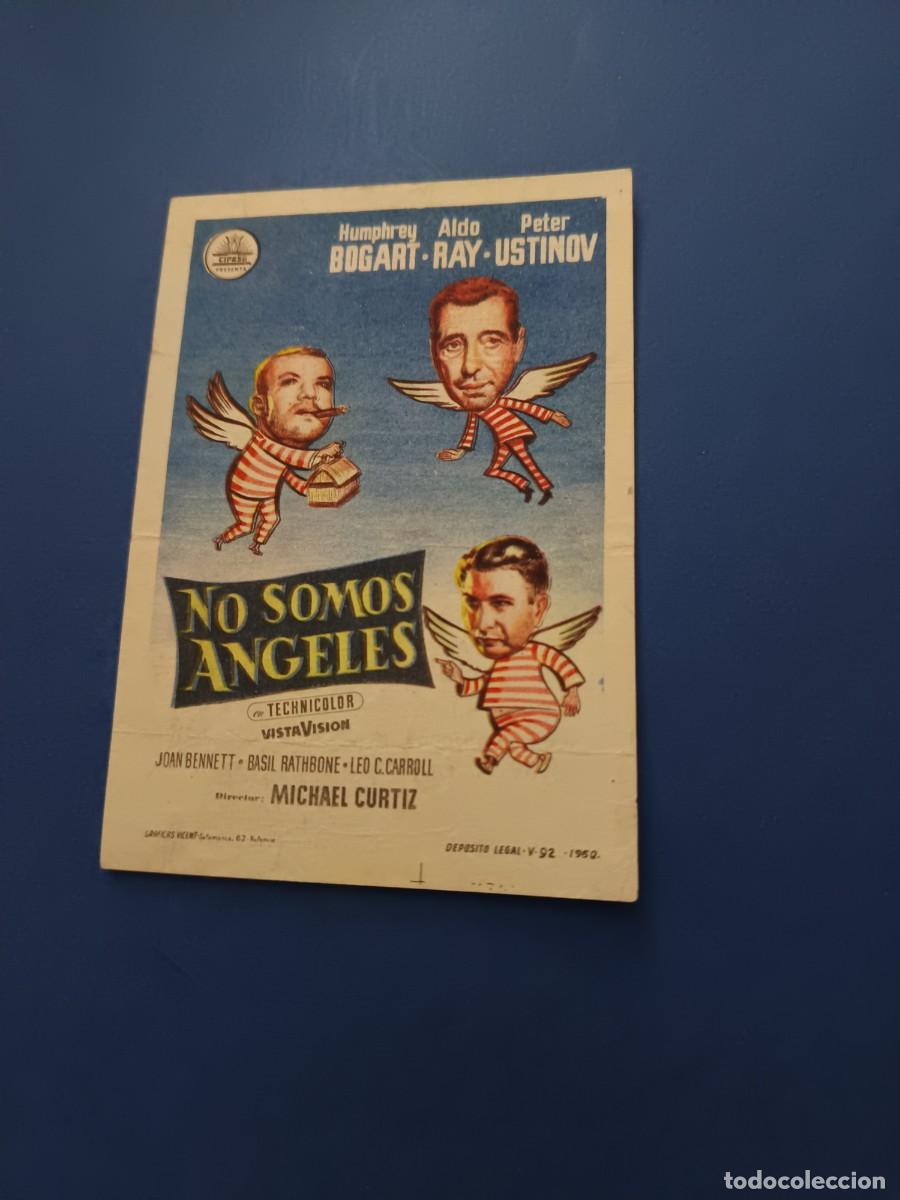 Cine: PROGRAMA DE CINE NO SOMOS ANGELES HUMPHREY BOGART