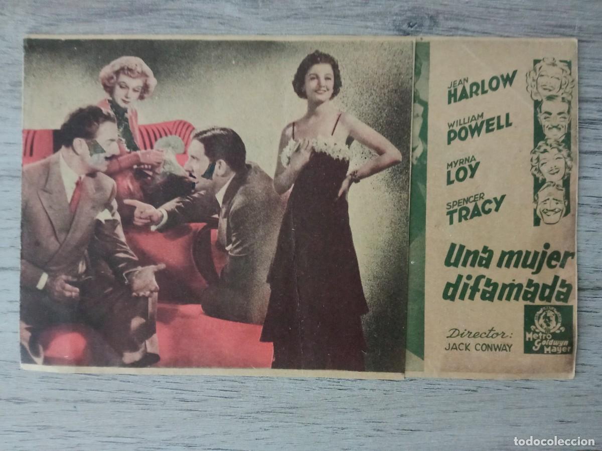 Cine: UNA MUJER DIFAMADA, JEAN HARLOW, CINE DORADO, ZARAGOZA