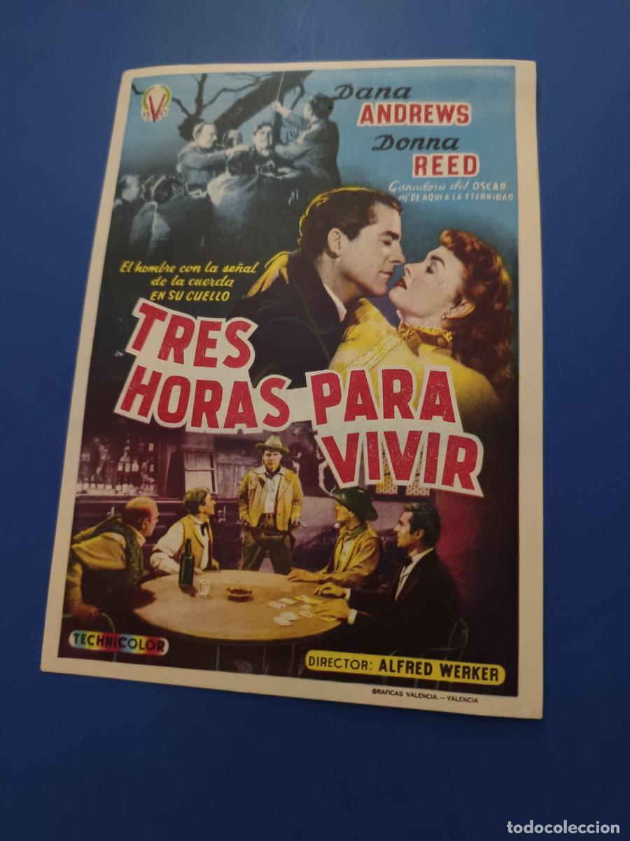 Cine: PROGRAMA DE CINE TRES HORAS PARA VIVIR DANA ANDREWS