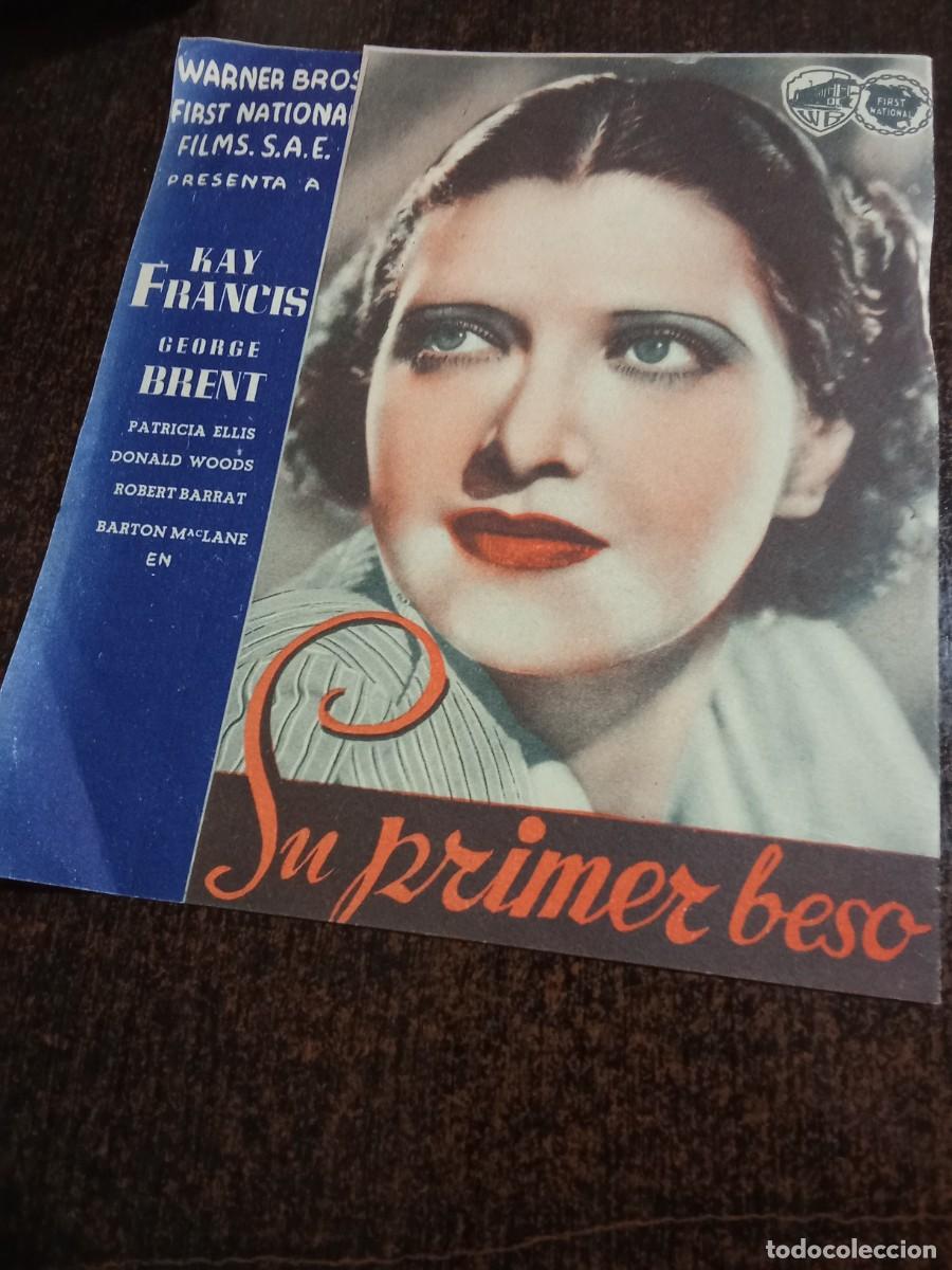 Cine: Su primer beso.Kay Francis.George Brent.