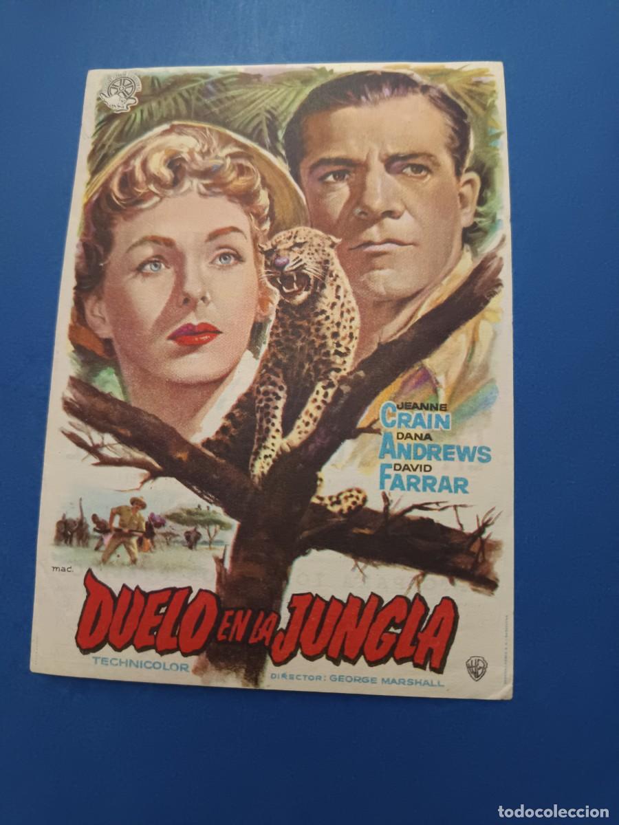 Cine: PROGRAMA DE CINE DUELO EN LA JUNGLA DANA ANDREWS