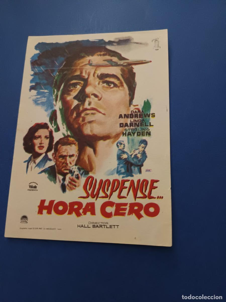Cine: PROGRAMA DE CINE SUPENSE HORA CERO DANA ANDREWS