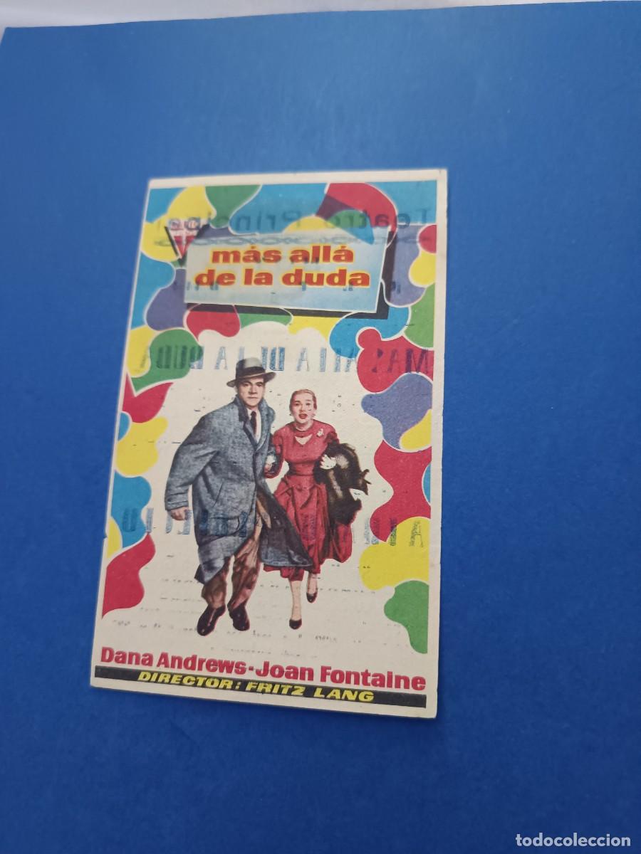 Cine: PROGRAMA DE CINE MAS ALLA DE LA DUDA DANA ANDREWS - Foto 1