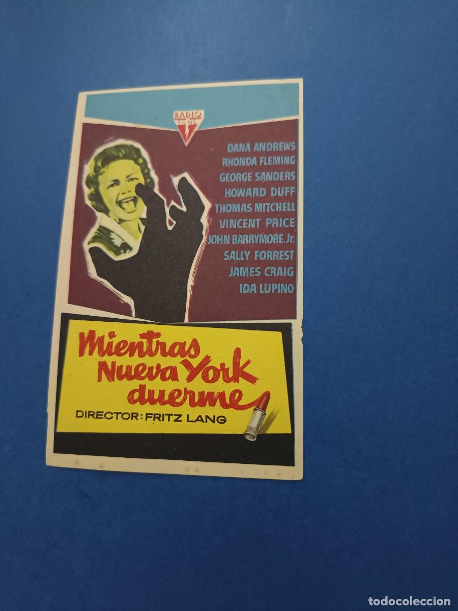 Cine: PROGRAMA DE CINE MIENTRAS NUEVA YORK DUERME DANA ANDREWS