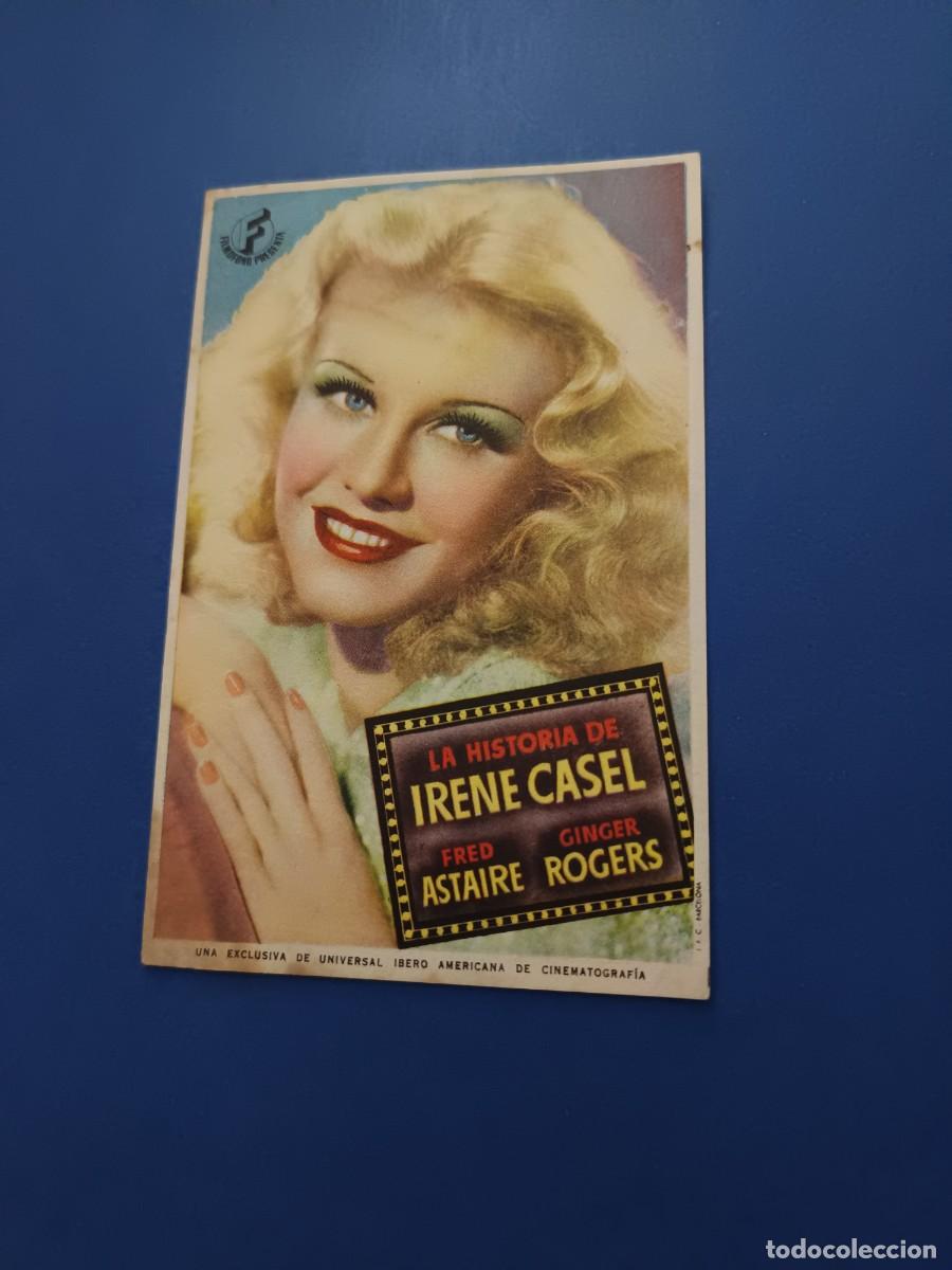 Cine: PROGRAMA DE CINE LA HISTORIA DE IRENE CASEL FRED ASTAIRE - Foto 1