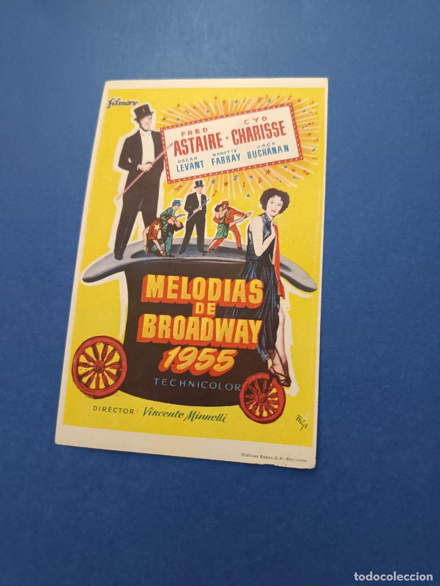 Cine: PROGRAMA DE CINE MELODIAS DE BROADWAY 1955 FRED ASTAIRE