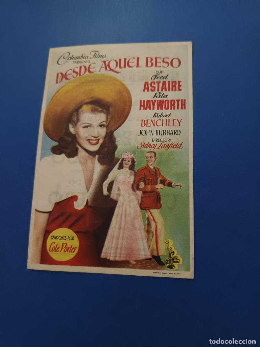 Cine: PROGRAMA DE CINE DESDE AQUEL BESO FRED ASTAIRE