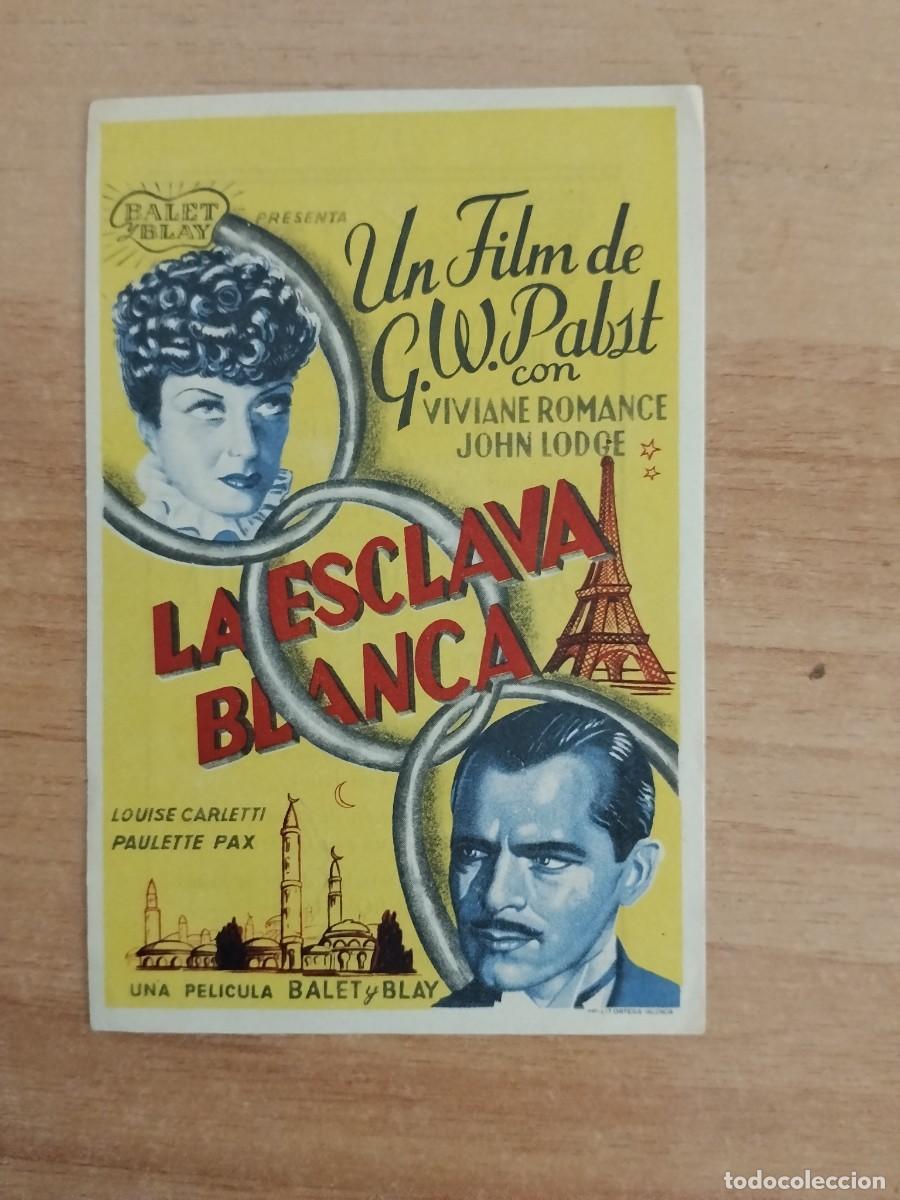 Cine: TURQUE-PROGRAMA DE CINE --LA ESCLAVA BLANCA CT