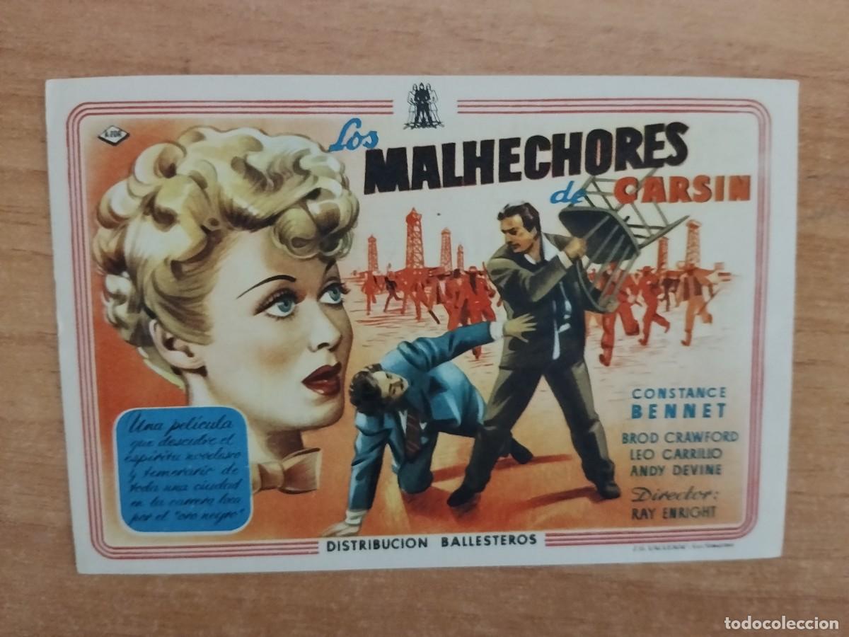 Cine: TURQUE-PROGRAMA DE CINE --LOS MALHECHORES ct - Foto 1
