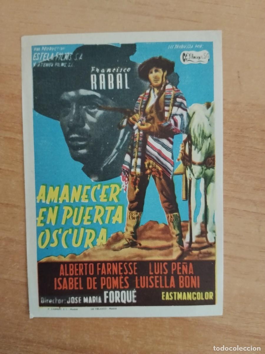 Cine: TURQUE-PROGRAMA DE CINE --AMANECER EN LA PUERTA OSCURA