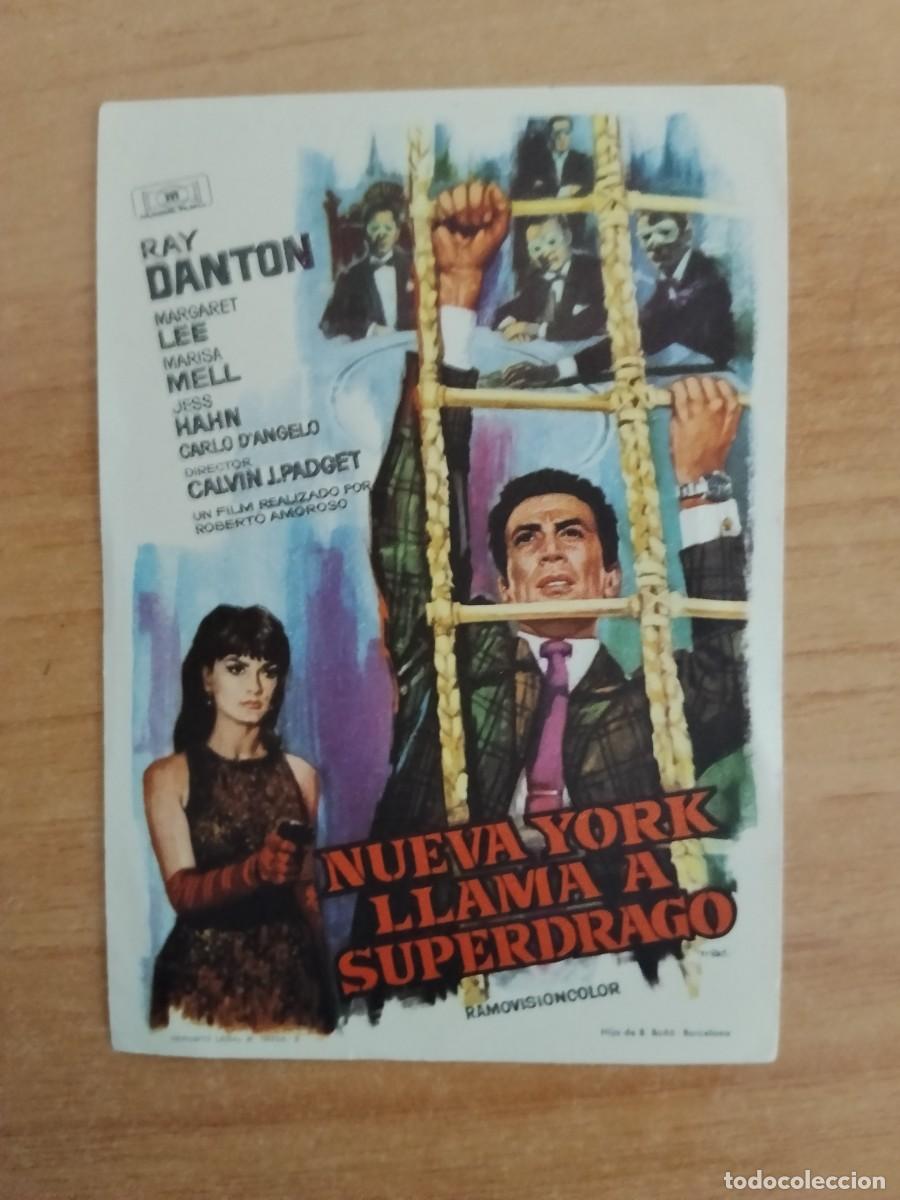 Cine: TURQUE-PROGRAMA DE CINE --NUEVA YORK LLAMA A SUPERDRAGO