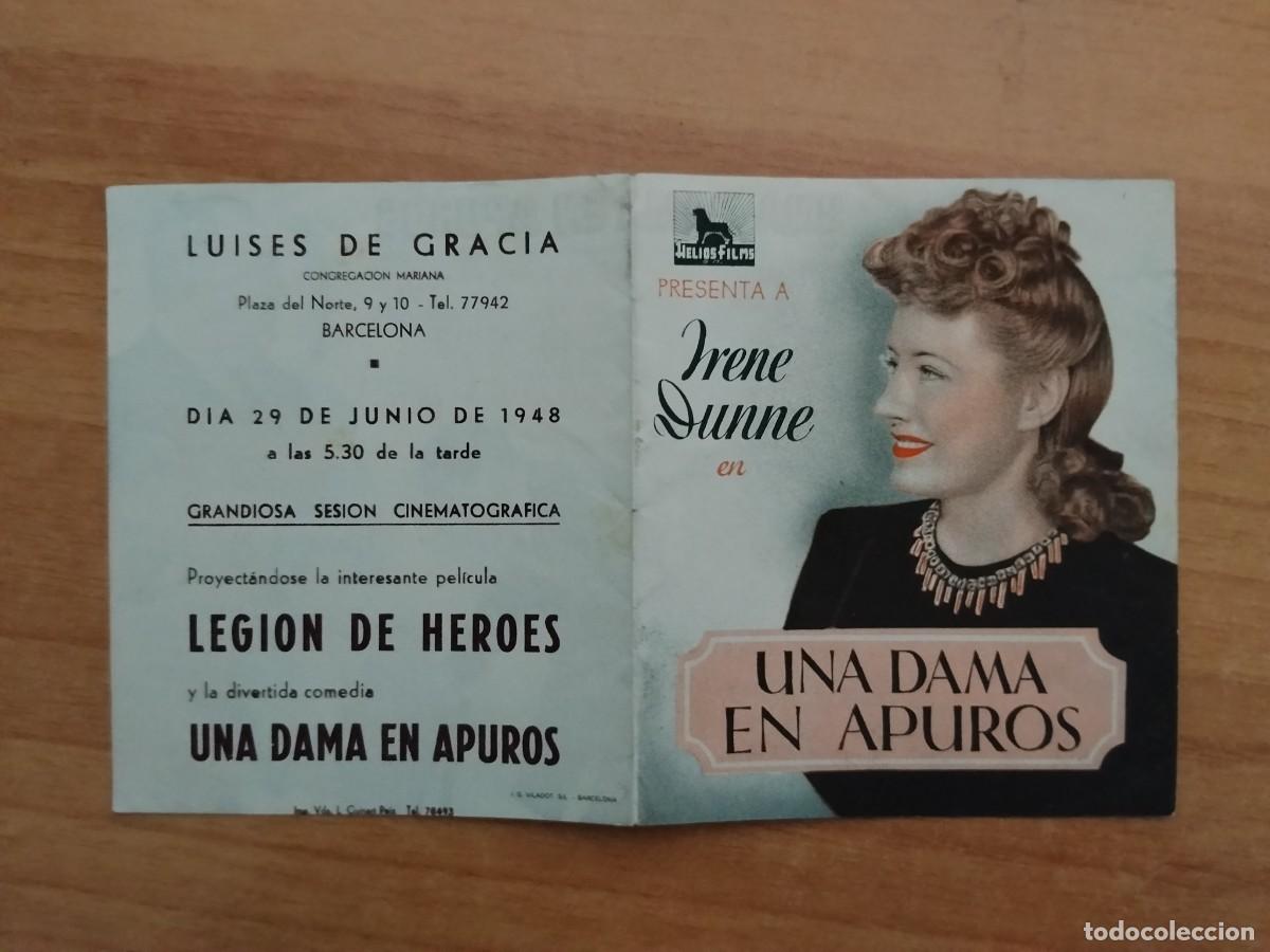 Cine: TURQUE-PROGRAMA DE CINE --UNA DAMA EN APUROS