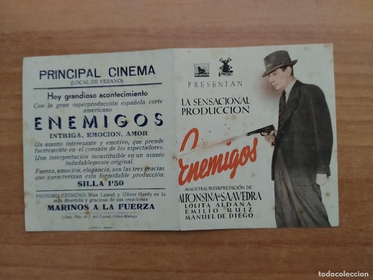 Cine: TURQUE-PROGRAMA DE CINE --ENEMIGOS - Foto 1
