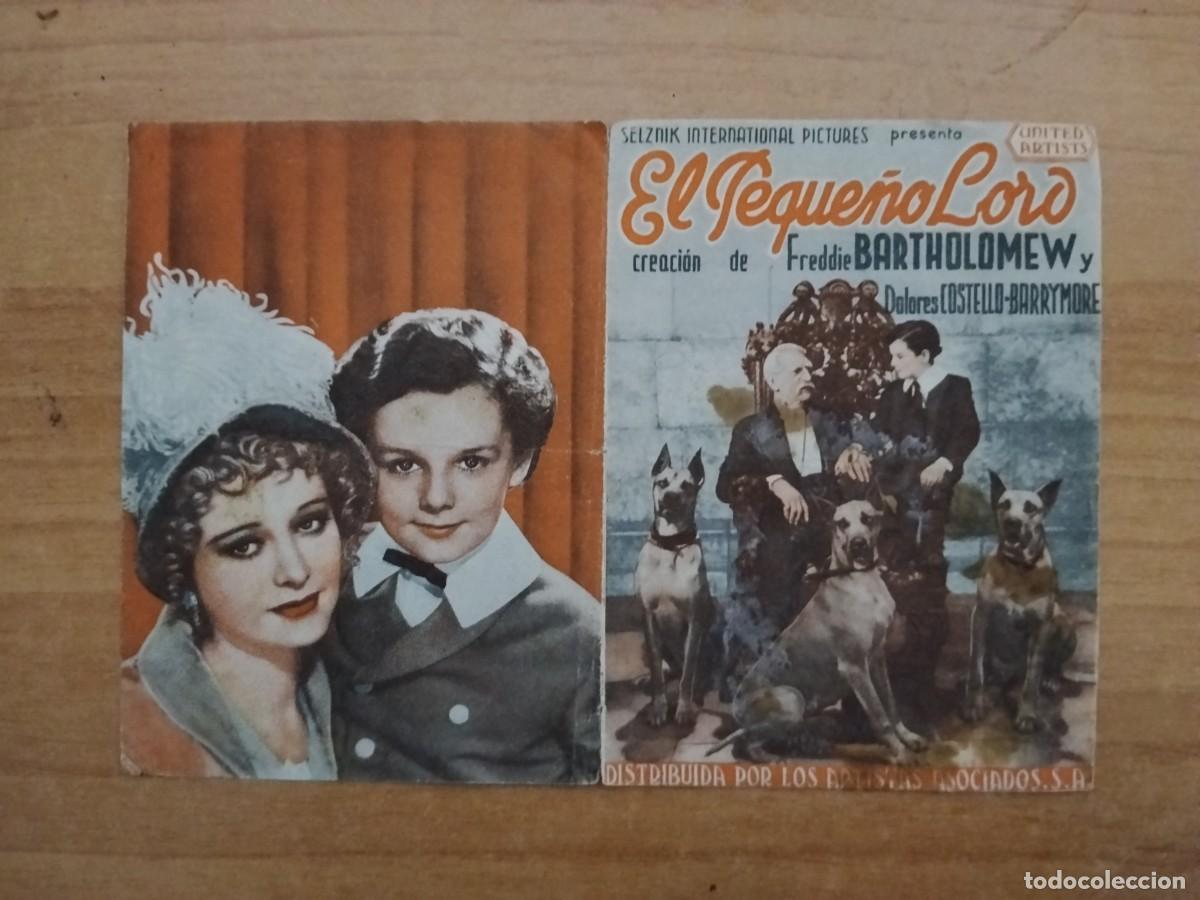Cine: TURQUE-PROGRAMA DE CINE --EL PEQUE&Ntilde;O LORD