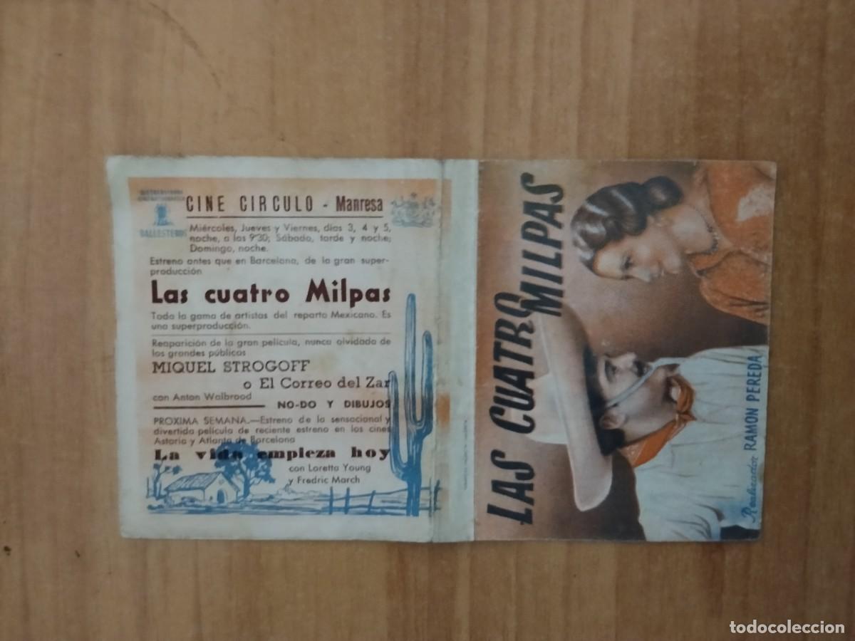 Cine: TURQUE-PROGRAMA DE CINE --LAS CUATRO MILPAS