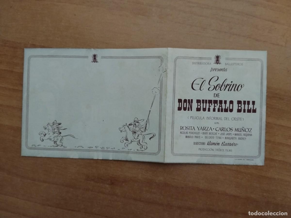 Cine: TURQUE-PROGRAMA DE CINE --EL SOBRINO DE DON BUFFALO BILL
