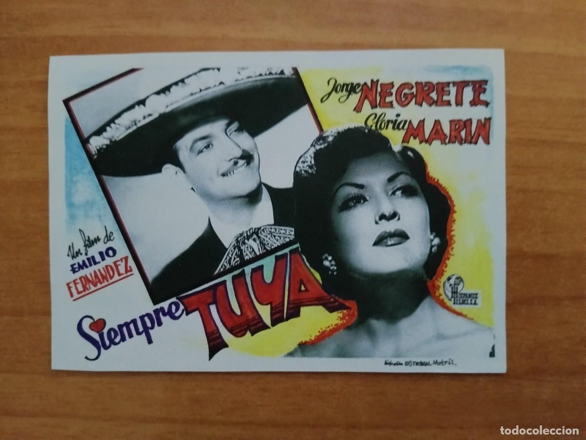 Cine: TURQUE-PROGRAMA DE CINE --SIEMPRE TUYA (edita esteban lirora)