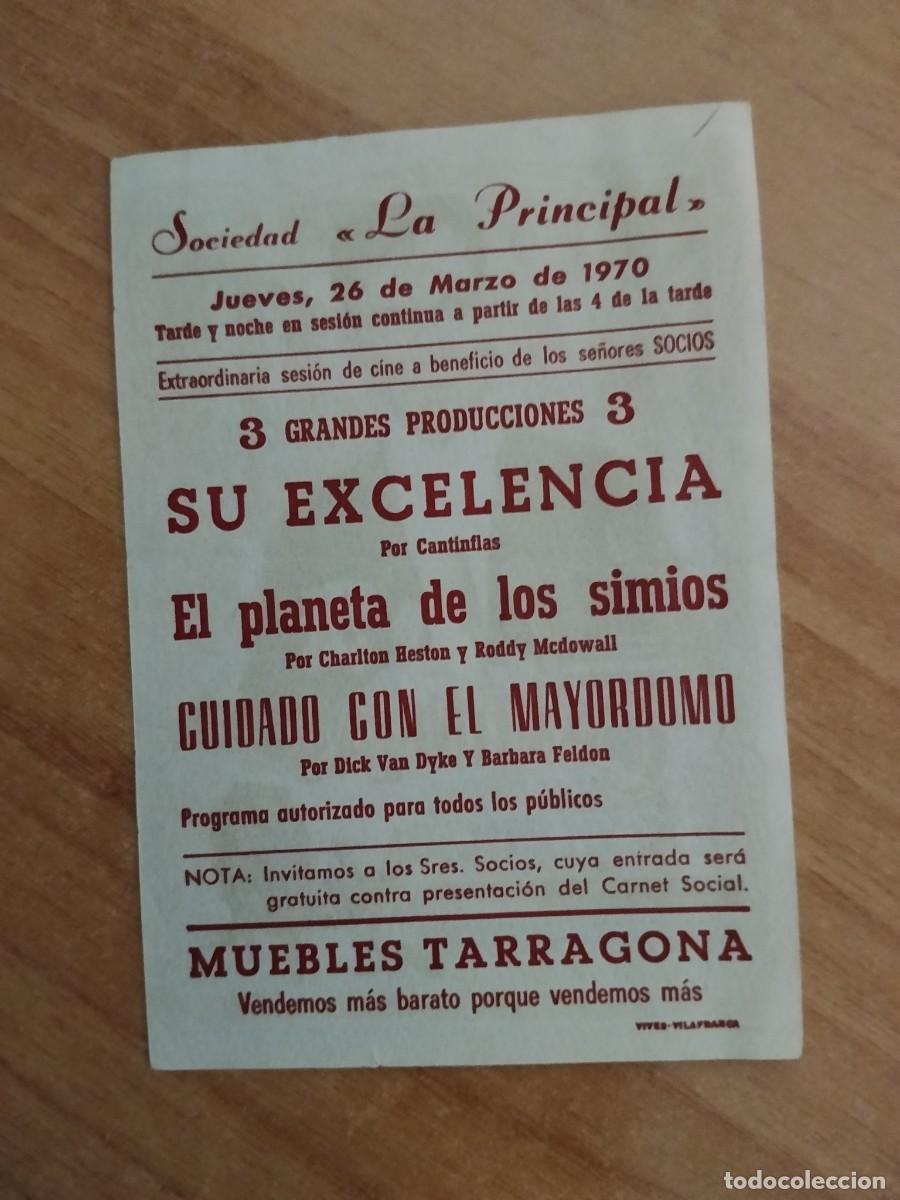 Cine: TURQUE-PROGRAMA DE CINE --SU EXCELENCIA ct - Foto 2