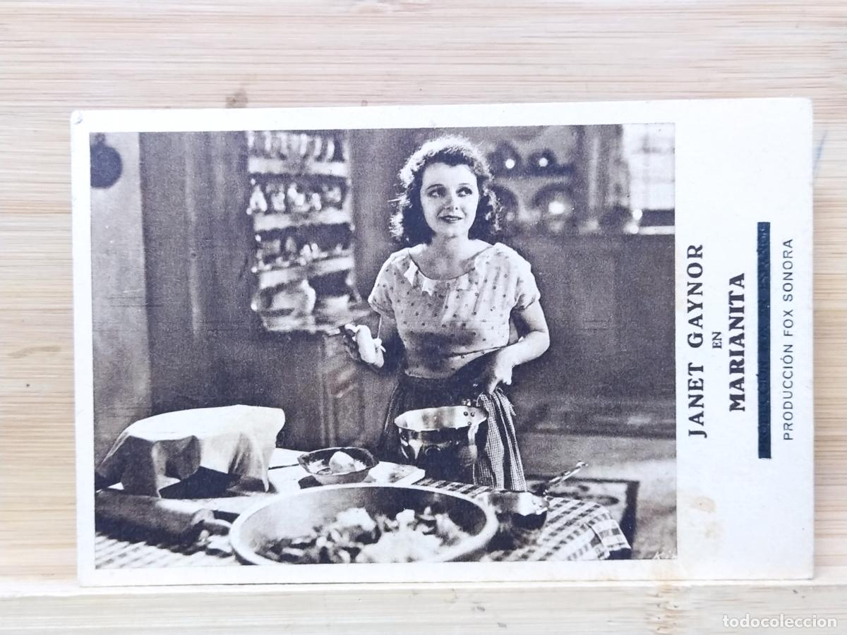 Cine: JANET GAYNOR EN MARIANITA - PROGRAMA DE CINE -(117.068)