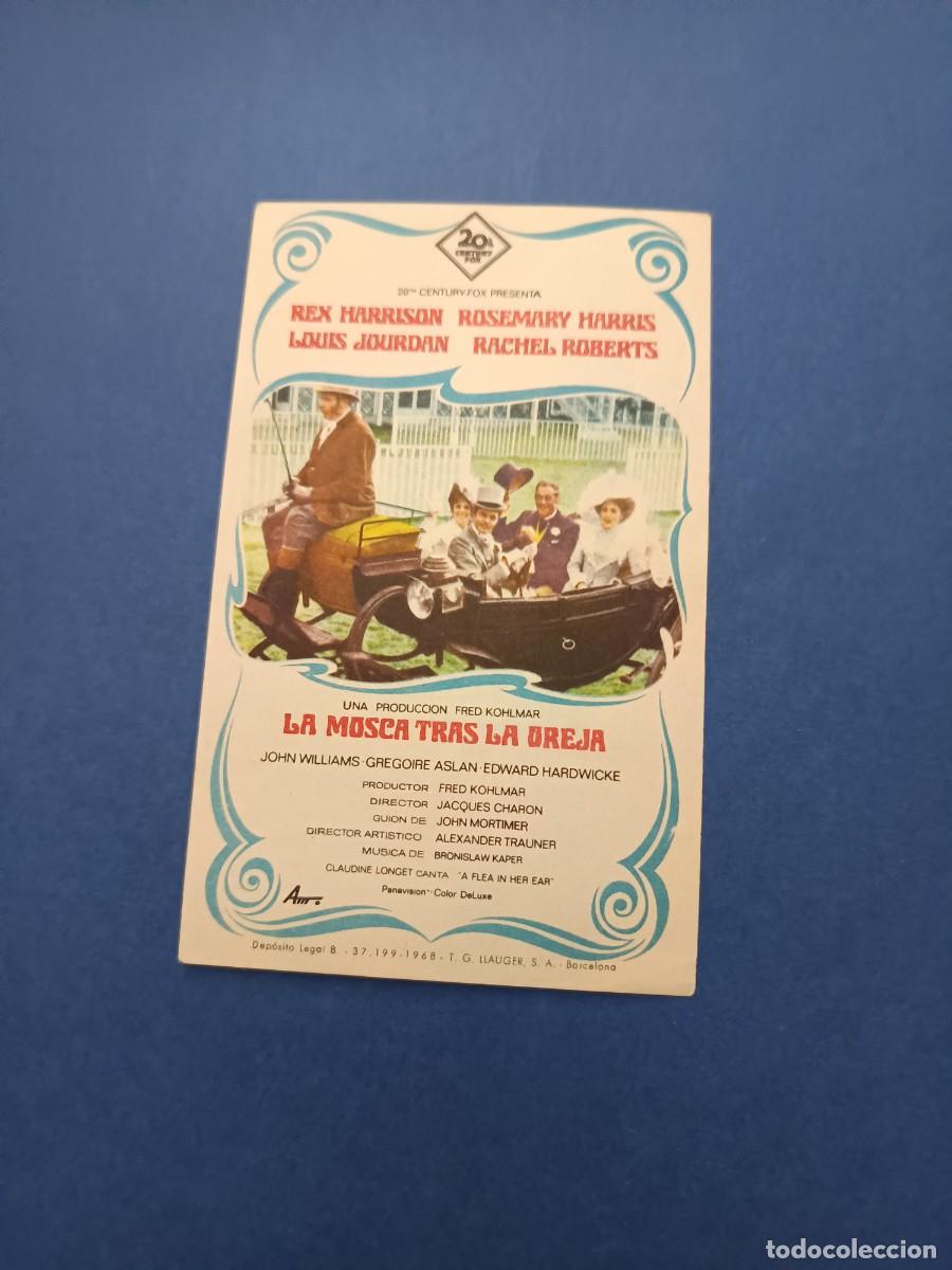 Cine: PROGRAMA DE CINE LA MOSCA TRAS LA OREJA REX HARRISON