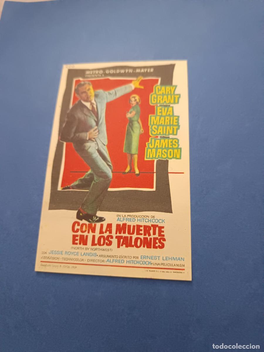 Cine: PROGRAMA DE CINE CON LA MUERTE EN LOS TALONES CARY GRANT