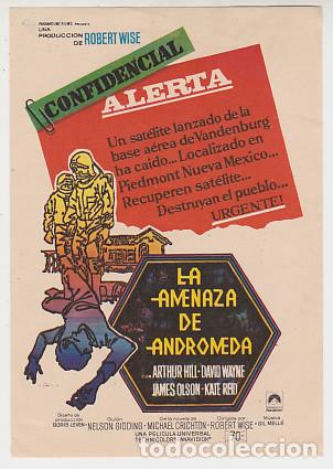 Cine: LA AMENAZA DE ANDROMEDA (sin publicidad)
