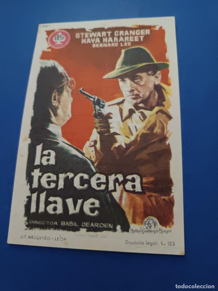 Cine: PROGRAMA DE CINE LA TERCERA LLAVE STEWART GRANGER - Foto 1