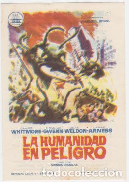 Cine: LA HUMANIDAD EN PELIGRO (sin publicidad)