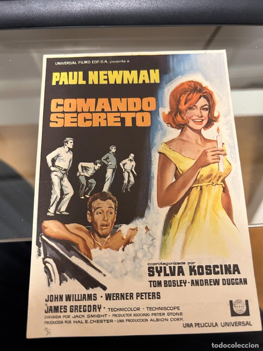 Cine: &ordm;1776 COMANDO SECRETOCINE KURSAAL REUS CON PUBLICIDD BUEN ESTADO