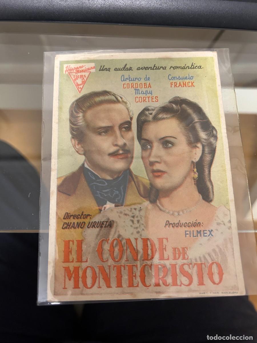 Cine: &ordm;1779 EL CONDE DE MONTECRISTO SIN PUBLICIDAD BUEN ESTADO