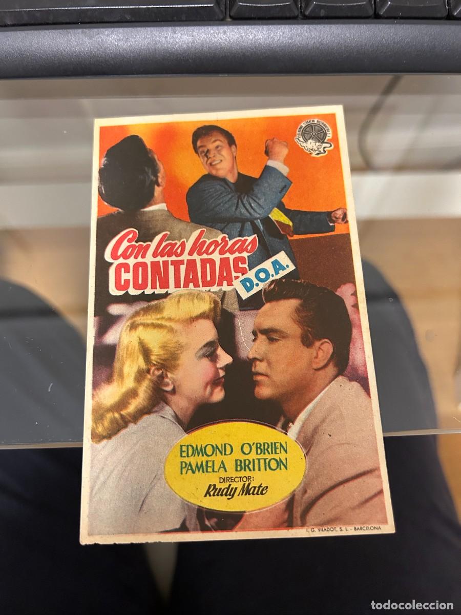 Cine: &ordm;1784 CON LAS HORAS CONTADAS D.O.A. SIN PUBLICIDAD BUEN ESTADO