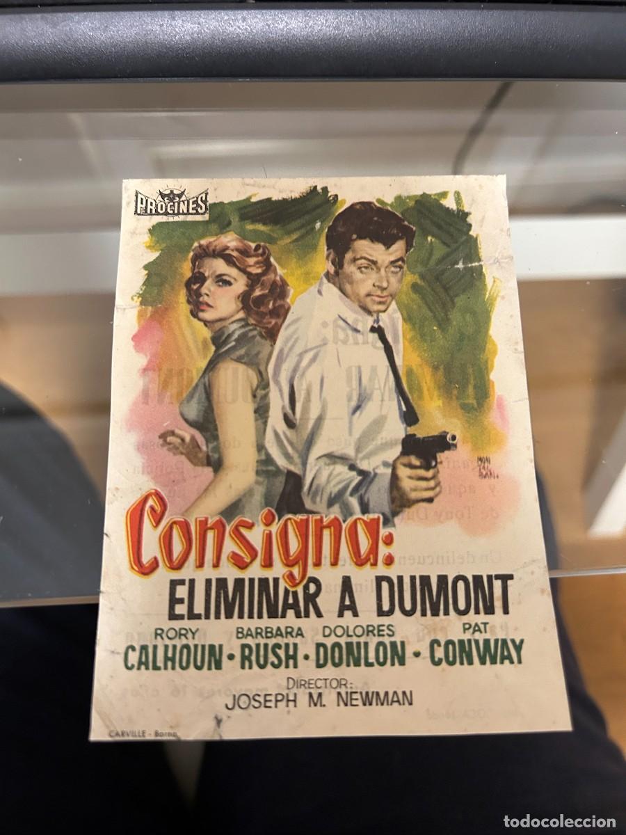 Cine: &ordm;1785 CONSIGNA : ELIMINAR A DUMONT CINE GRANADOS LERIDA CON PUBLICIDAD USADO