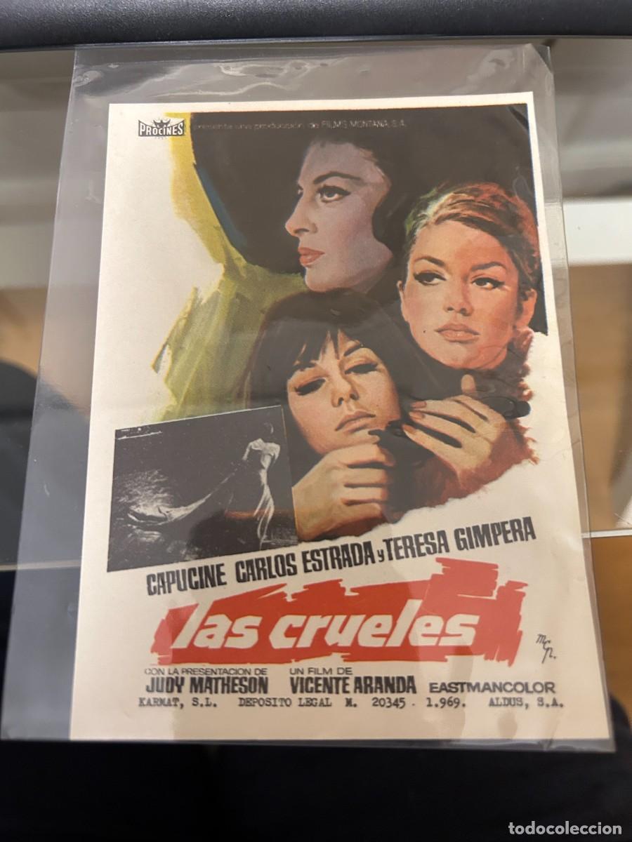 Cine: &ordm;1802 LAS CRUELES SIN PUBLICIDAD BUEN ESTADO