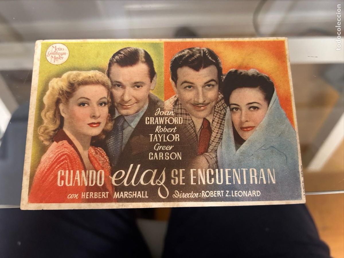 Cine: &ordm;1803 CUANDO ELLAS SE ENCUENTRAN CINE ESPA&Ntilde;A CONSTANTI TARRAGONA CON PUBLICIDAD