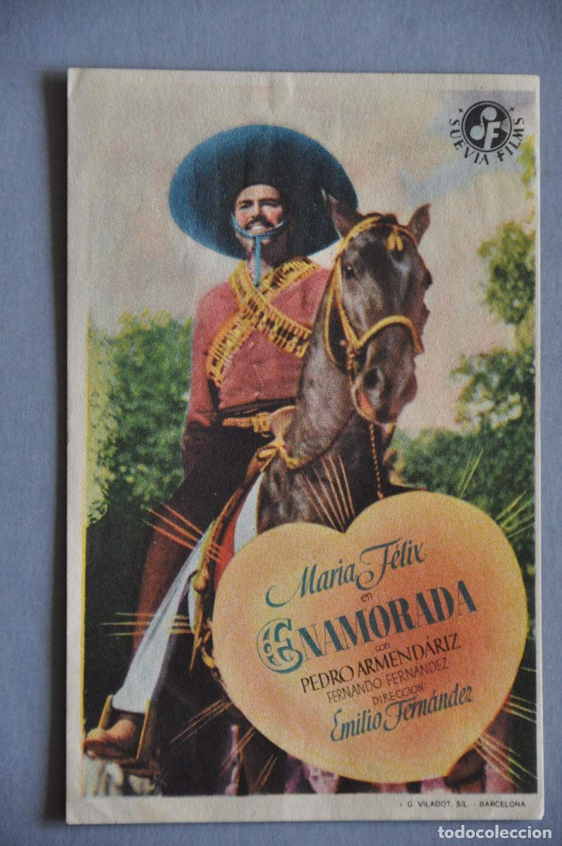 Cine: FOLLETO DE MANO - ENAMORADA - SIN PUBLICIDAD