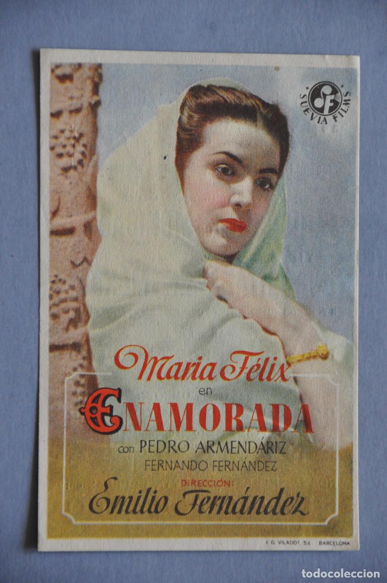 Cine: FOLLETO DE MANO - ENAMORADA - CINEMA TADEO